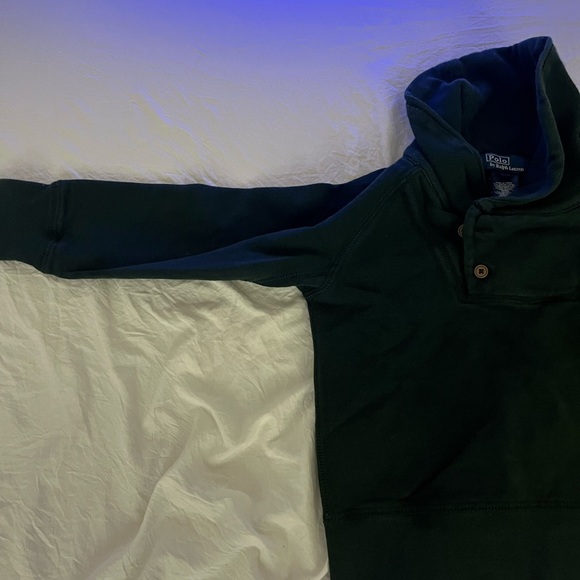 POLO by Ralph Lauren dark forest green sweater - Picture 2 of 6